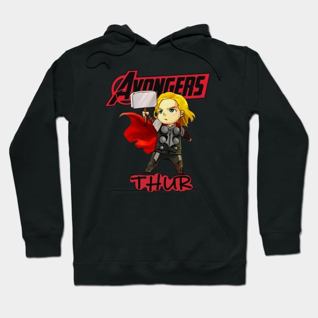 avongers thur Hoodie by Primitive Podcast